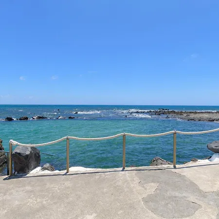 Casa Costa Jameos - Frente Al Mar Con Vistas Al Océano Appartamento Punta Mujeres